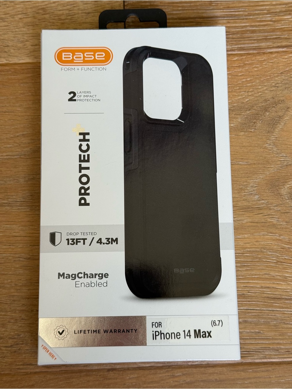 New Base ProTech+ MagCharge Ready Black Case for iPhone 14 Max